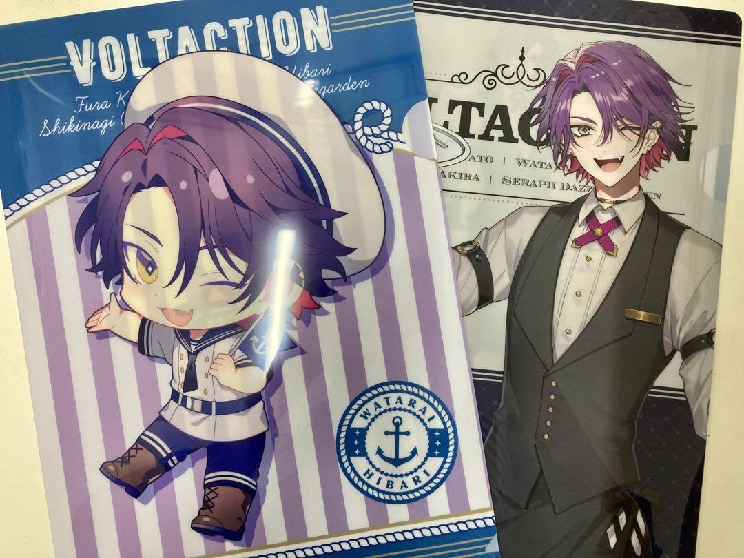 Amazon.co.jp: 渡会雲雀VOLTACTIONローソンコラボクリアファイル